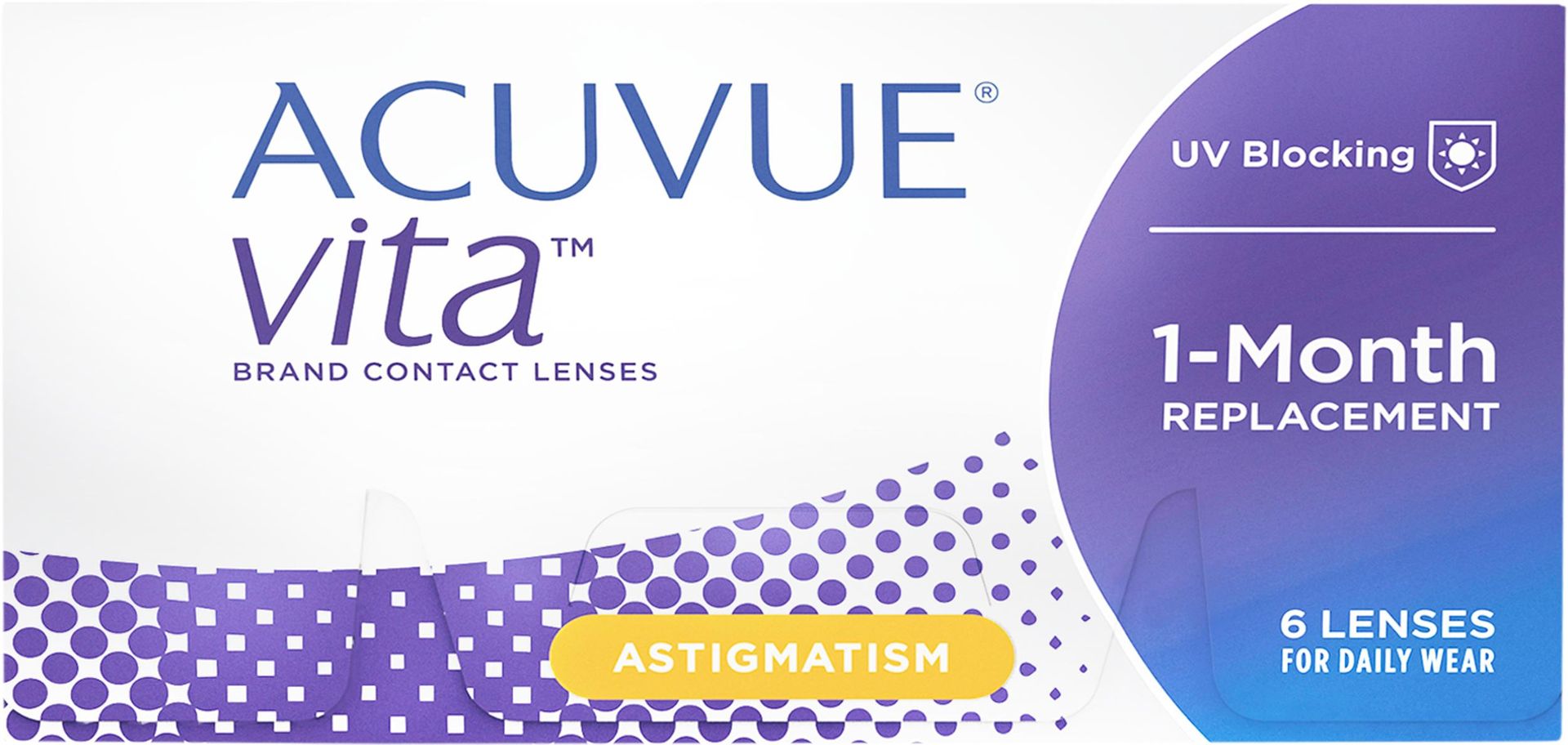 Caja temporal ACUVUE vita para astigmatismo